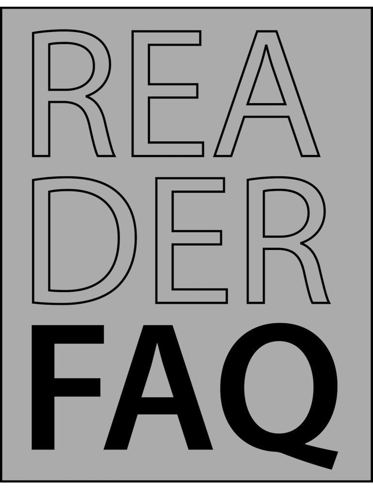 reader faq logo